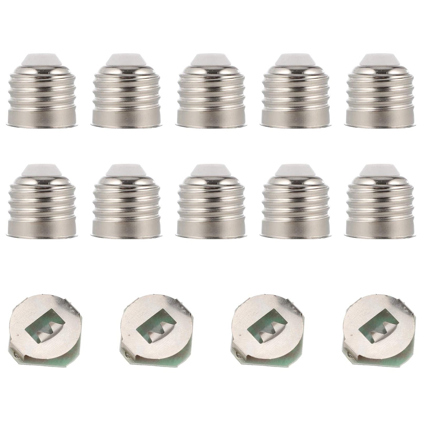 Light Bulb Accessories Kit with Led Chip Bases and Caps for Diy Resin Bulbs Lamp Parts Supply for Home Decorative Lighting Party Crafts