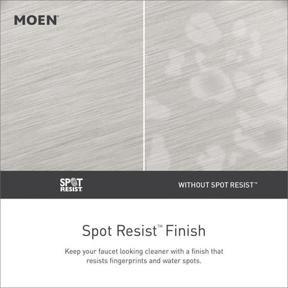 Moen Brushed Nickel Hydro Energetix Eight-Function Showerhead with Standard 5" Diameter Spray Head, 200W0SRN