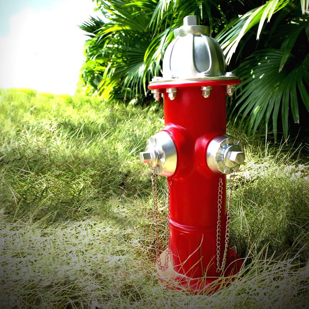 Generic 14.5 inch Dog Pee Post - Fake Fire Hydrant Outdoor Play Equipment, Puppy Training Post