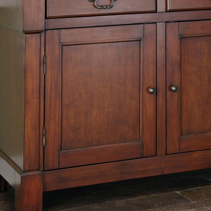 Homestyles Aspen Rustic Cherry Buffet, 48"W