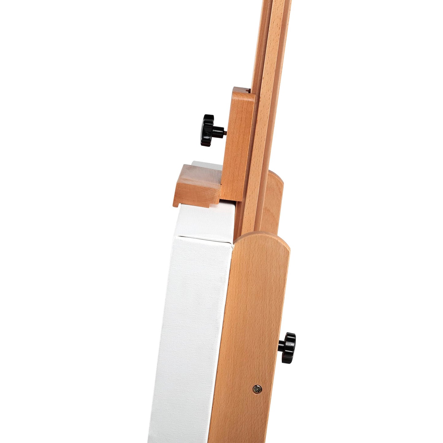 Creative Mark Savannah Studio Easel - Portable Lightweight Art Easel with Adjustable Angles with Wheels - Ideal for Artist, Perfect for Painting - Storage Drawer - Natural Finish - Ideal for Artist