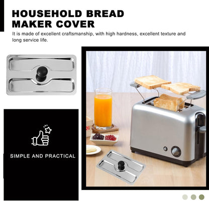 Toaster Cover, Veemoon Stainless Steel Appliance Top Cover for Electric Bread Maker