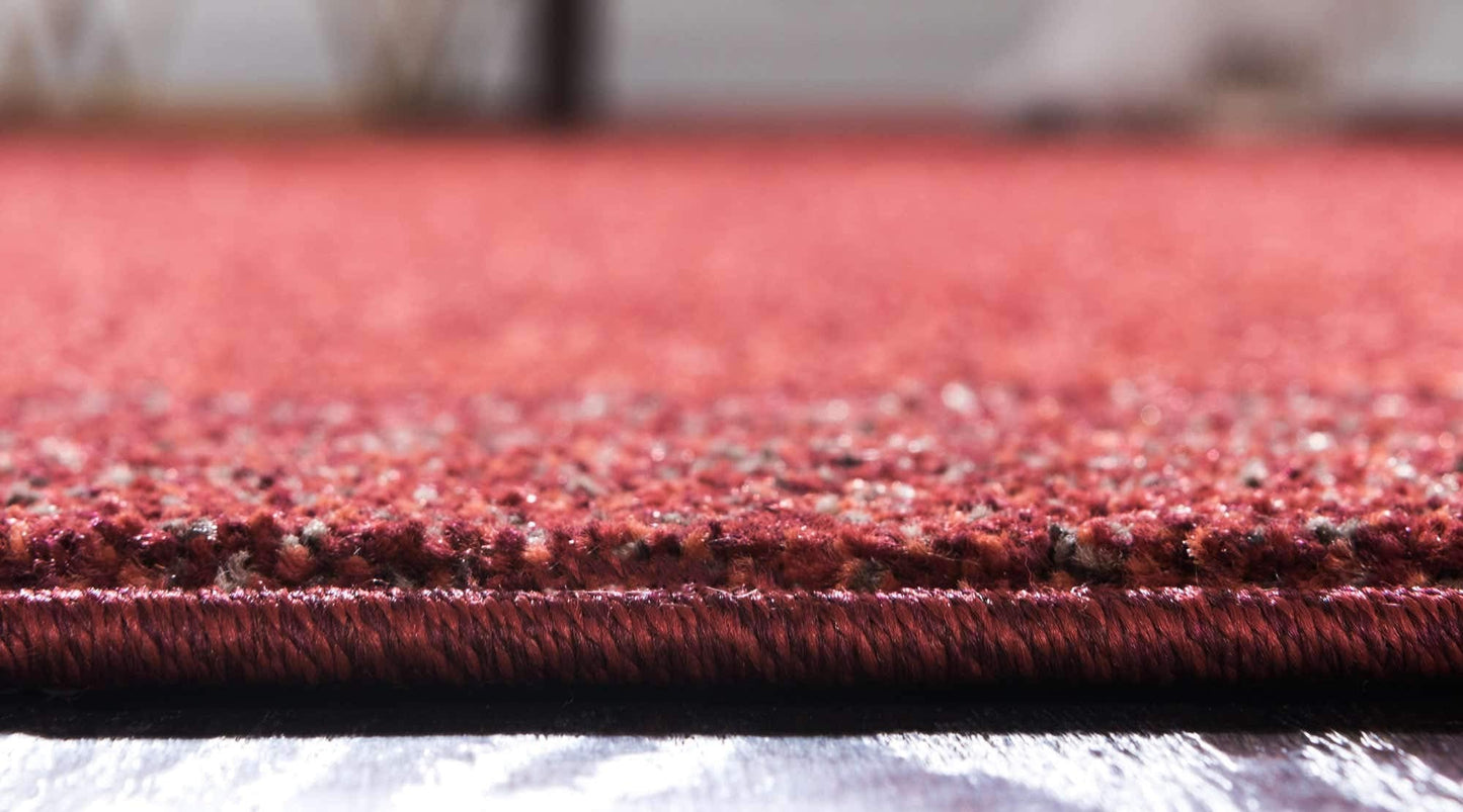 Unique Loom Del Mar Collection Area Rug - Abigail (10' x 13' Rectangle, Terracotta/ Red)