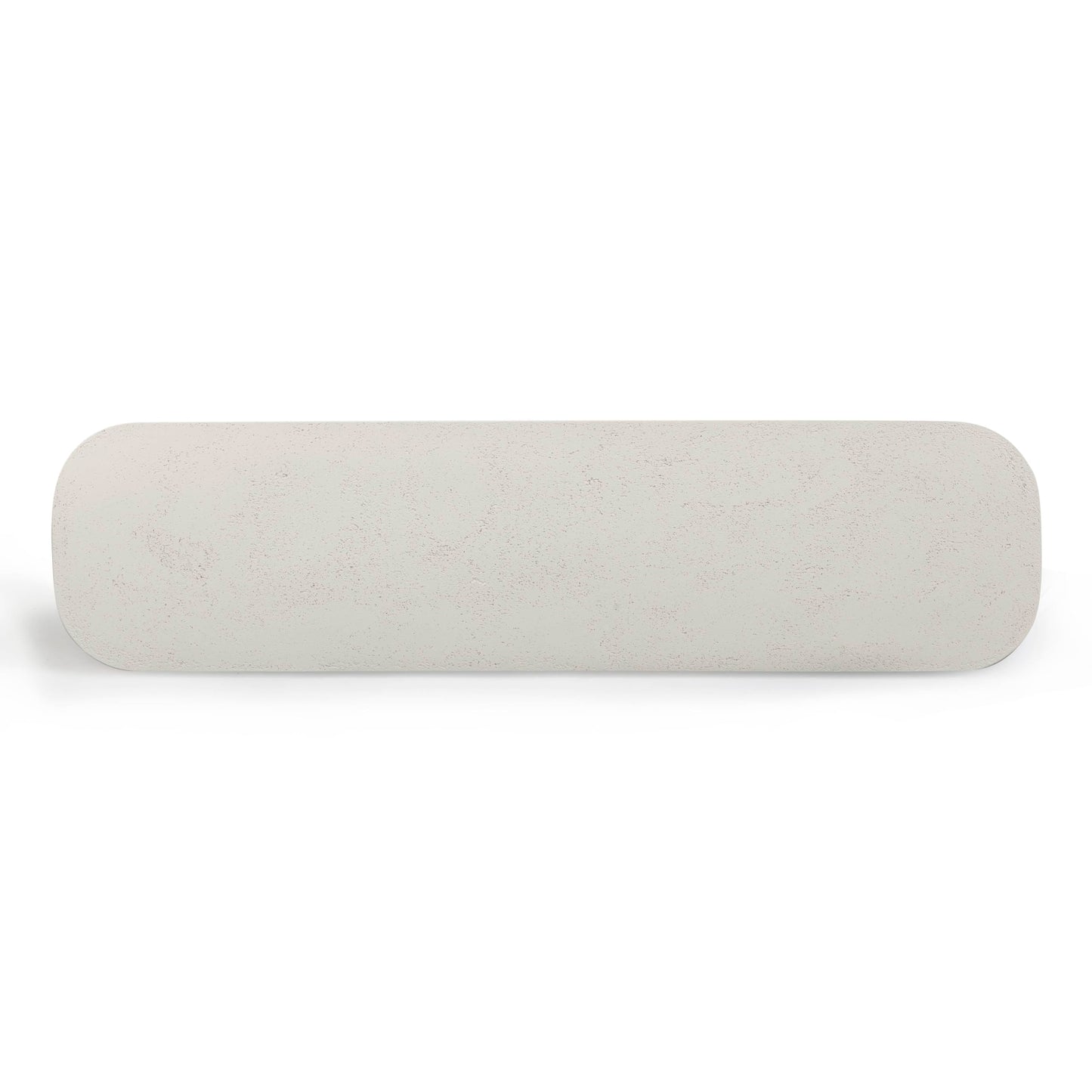 Tov Furniture Suraya Ivory Concrete Console Table
