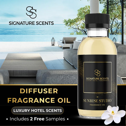 Luxury Hotel Diffuser Oil for Hotels and Homes - Aromatherapy Oils for use with an Essential Oil Diffuser at Home - Fragrance-Scent Diffuser Oil Blend (Winter Spruce) 4.05fl oz (120ml)