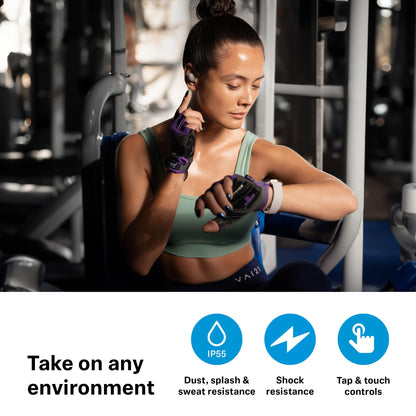 Sennheiser Momentum Sport - Earbuds with Sport Sound Tuning and Adaptive ANC, Secure Fit, 24-Hour Battery Life, Fitness Tracker for Body, Olive