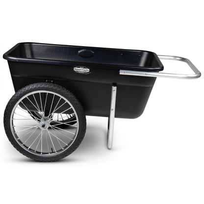 Smart Carts Premium Yard Cart - Strong, Lightweight, and Perfectly Balanced (20" Air Filled Wheels)