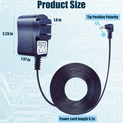 DC AC Power Adapter for Mr Heater MH18B Big Buddy & Tough Buddy Heater, 6 Volt US Compatible