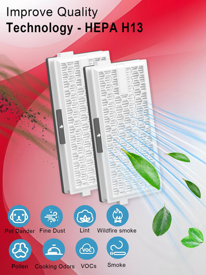 E-HAO 3 Pack Activated Carbon HEPA Airclean filters Replacement for Miele SF-HA 50, for Compact C1/C2, Complete C2/C3, S4, S5, S6, S8, S4000-4999, S5000-S5999, S6000-S6999, S8000-S8999 Vacuum Cleaner