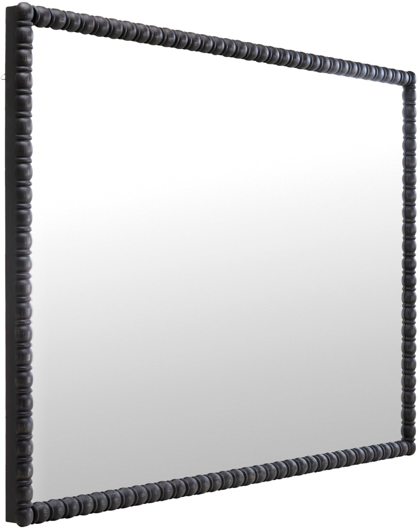 Livabliss x Galey Alix Karling Blair Traditional Full Length Mirror, 72" H x 47" W x 3" D, Black