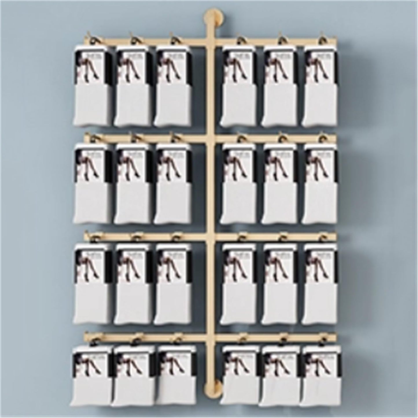Adjustable Underwear Display Stand, Metals, Retail Showshelves, Lingerie Bra Rack Swimsuit Organizer Hanger, Commercial Clothing Store Shelf, for Shorts,Hats, Sock80*100cm