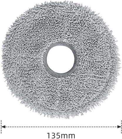 Replacement Mop Cloth Pad for Dreame X40/X40 Pro/X40 Ultra Robot Vacuum Cleaner, 6 Mop Pads Included