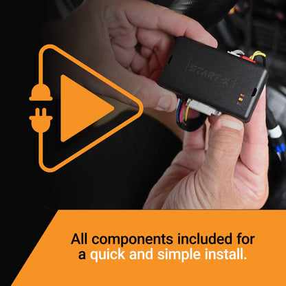 Start-X Remote Starter Kit for Select Ford F-150/F-250/F-350, Ranger, Transit, Transit Connect, Bronco Sport, Edge, Escape, Expedition & Explorer with Push-to-Start or Key Ignition | Plug & Play