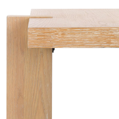 SAFAVIEH Couture Collection Quigley Weathered Grey Square Accent Table