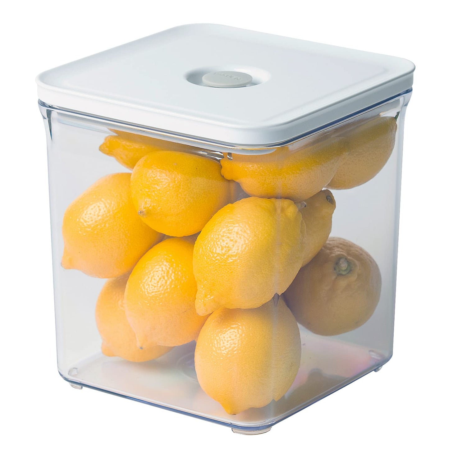 VAKUEN Premium Airtight Food Storage Containers, 3.28qt 1 Piece, Smart One-Click Seal Lid, No Hinges, Patented Double Silicone Lining, 100% Leak Proof, BPA-FREE, Dishwasher, Microwave Safe