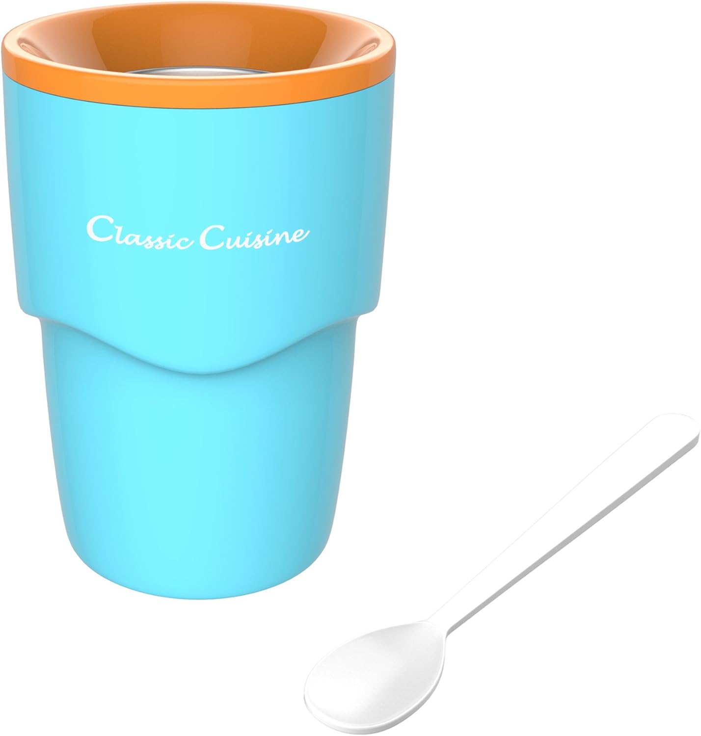 Frozen Slushy Maker Machine - Single Serving Treat Cup for Homemade Slushies, Milkshakes, Smoothies, Sorbets