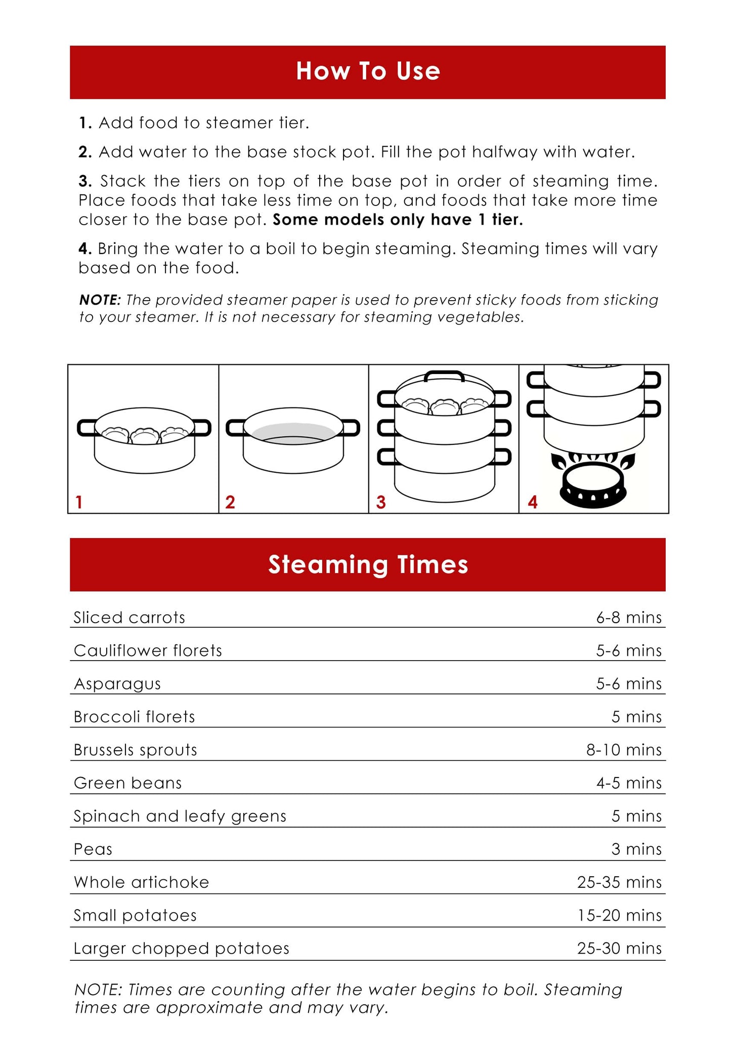 Concord 30 CM Stainless Steel 3 Tier Steamer Pot Steaming Cookware - Triply Bottom