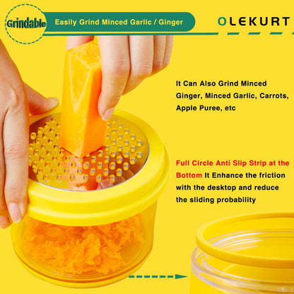 OLEKURT Corn Cob Stripper Tool, Corn Peeler for Corn on the Cob (Yellow)
