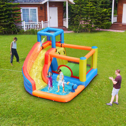 Inflatable Bounce Slide House Jumper Water Slide Park Combo for Kids Outdoor Party