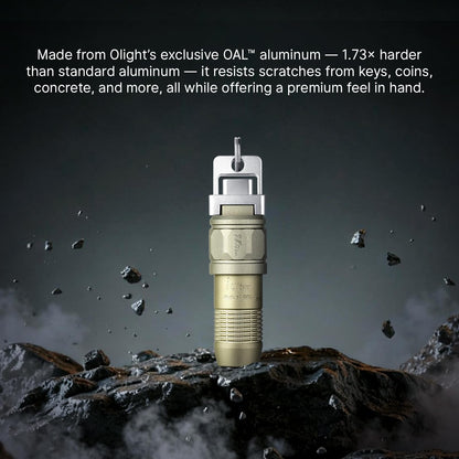 OLIGHT Perun 3 Mini Headlamp 1250 Lumens LED Head Flashlight Bundle with iUltra Rechargeable EDC Flashlight
