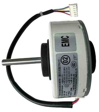 Air Conditioning Motor WZDK20-38G (ZKFP-20-8-6) OEM DC Brushless Fan Motor, 20W Inverter Air Conditioner Brushless DC Motor for Central air Conditioner, CCW 1300rpm DC280V 0.10A