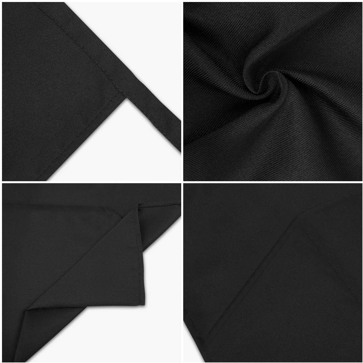 Waist Apron for Teachers with 3 Pockets, Half Black Apron, Perfect Gift for Teachers