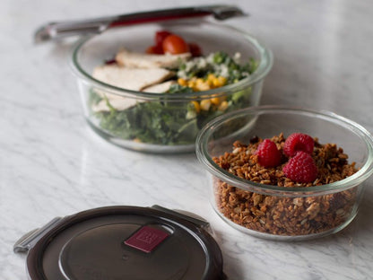 ZWILLING Gusto 1.37-Qt. Round Food Storage Container, 1300ml, Glass