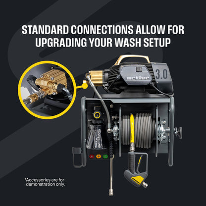 Active™ 3.0 Electric Pressure Washer (20 Amps | 120V/ 60 Hz) for DIY, Prosumer and Professional Car Care & Detailing