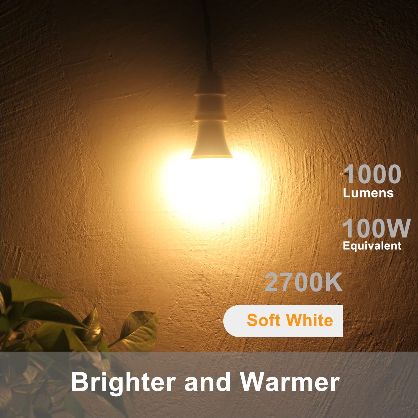 Dusk to Dawn Light Bulbs, Auto On/Off Light Sensing LED Bulbs Outdoor, Vintage Amber, Edison ST19 2-Pack, 6.5W 700LM 60W Equivalent, HQ-H027