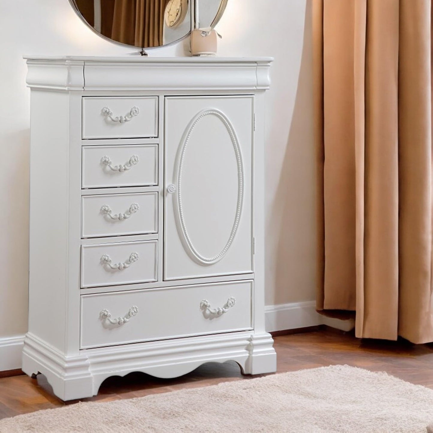 ACME Furniture chests of drawer, One Size, White