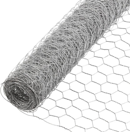 YARDGARD 308415B Fence, 50 Feet Galvanized Color