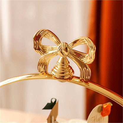 uP9sF2mD cake stands Metal Cake Stand, Gold Multi-tiered Dessert Display Stand, Afternoon Tea Fruit And Pastry Tray dessert stands(Silver,Medium)