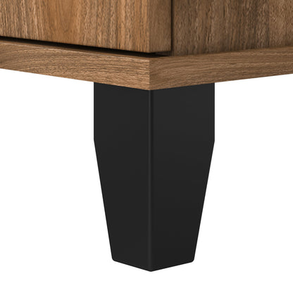 Bush Home 2 Drawer Lateral File Cabinet, Letter and Legal-Size Document Storage for Home or Professional Office, Somerset Collection, Fresh Walnut