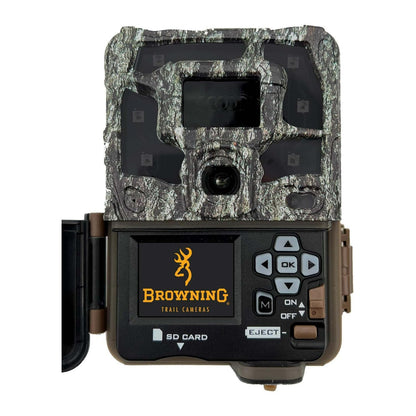 Browning Trail Cameras Strike Force Pro X Cellular Game Camera with Infrared Night Vision, Wildlife Motion-Activated Bundle with Memory Card and USB Card Reader (4-Pack)
