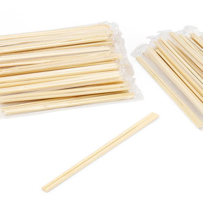 MANCHAP 500 Pairs 8 Inch Disposable Chopsticks, 20cm Bamboo Chopsticks Bulk, Chinese Wood Chop Sticks for Eating, Catering, Takeaway