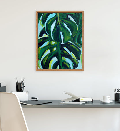 Kate and Laurel Sylvie Blank Framed Canvas Wall Art, 16x20 Natural Beaded, Vintage Modern Empty Canvas for Paint-Your-Own Art, Ready to Paint Premium Canvas Already Framed