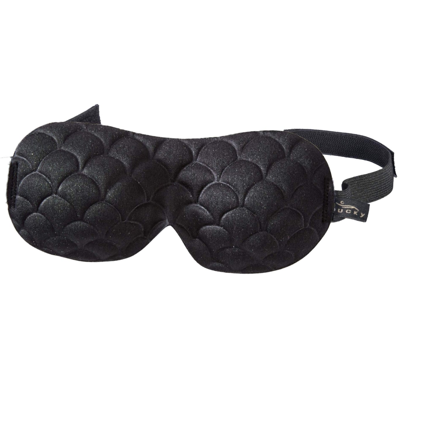Bucky Ultralight & Comfortable Contoured Sleep Eye Mask, Gold Eyelash, One Size,5824