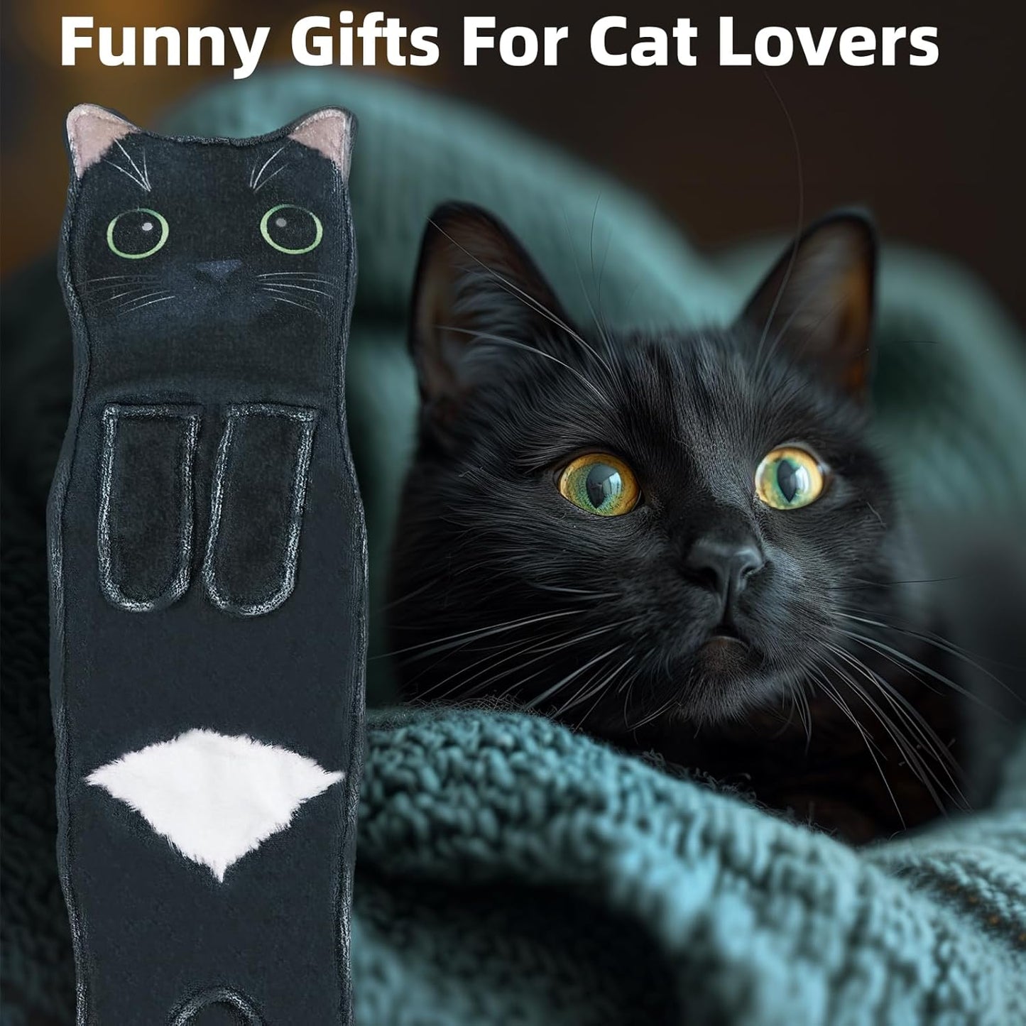 Cat Hand Towels for Bathroom Funny Kitchen Hand Towel Decorative Quick-Dry Hanging Washcloths Cute Soft Absorbent Cat