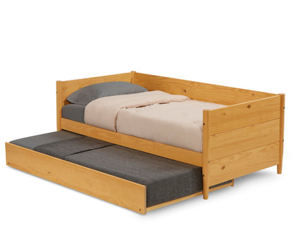 Camaflexi Mid-Century Daybed, Single, Scandinavian Oak, Twin