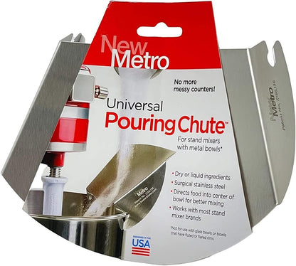 New Metro Design PC-THR BeaterBlade and Pouring Chute Set, Compatible with KitchenAid 4.5 Qt Tilt Head Mixer