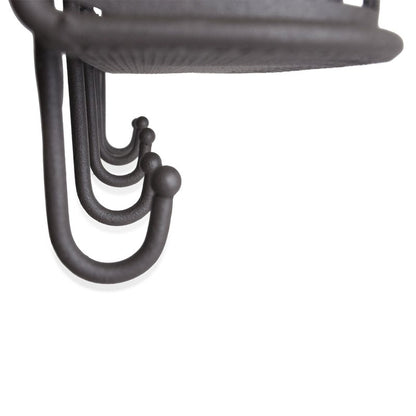 DII Wall Mounted Mail, Letter & Key Holder, Gray, Medium