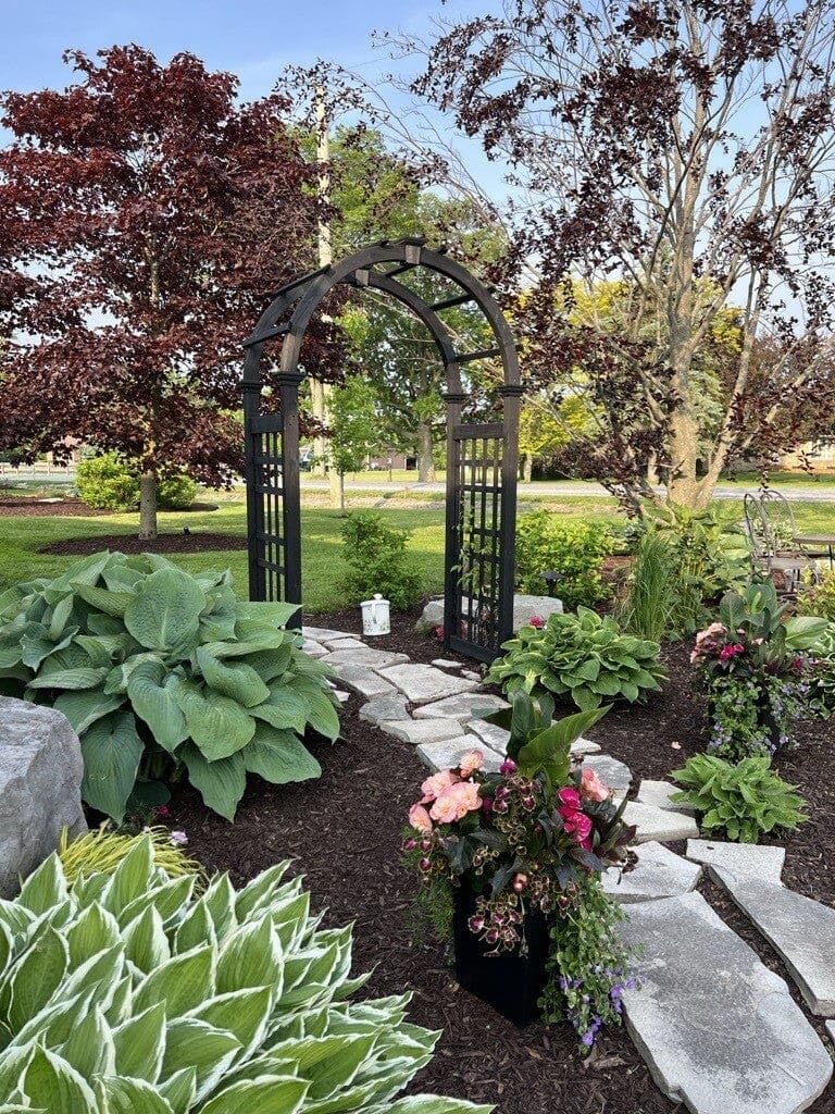 Charcoal Rosewood Arbor