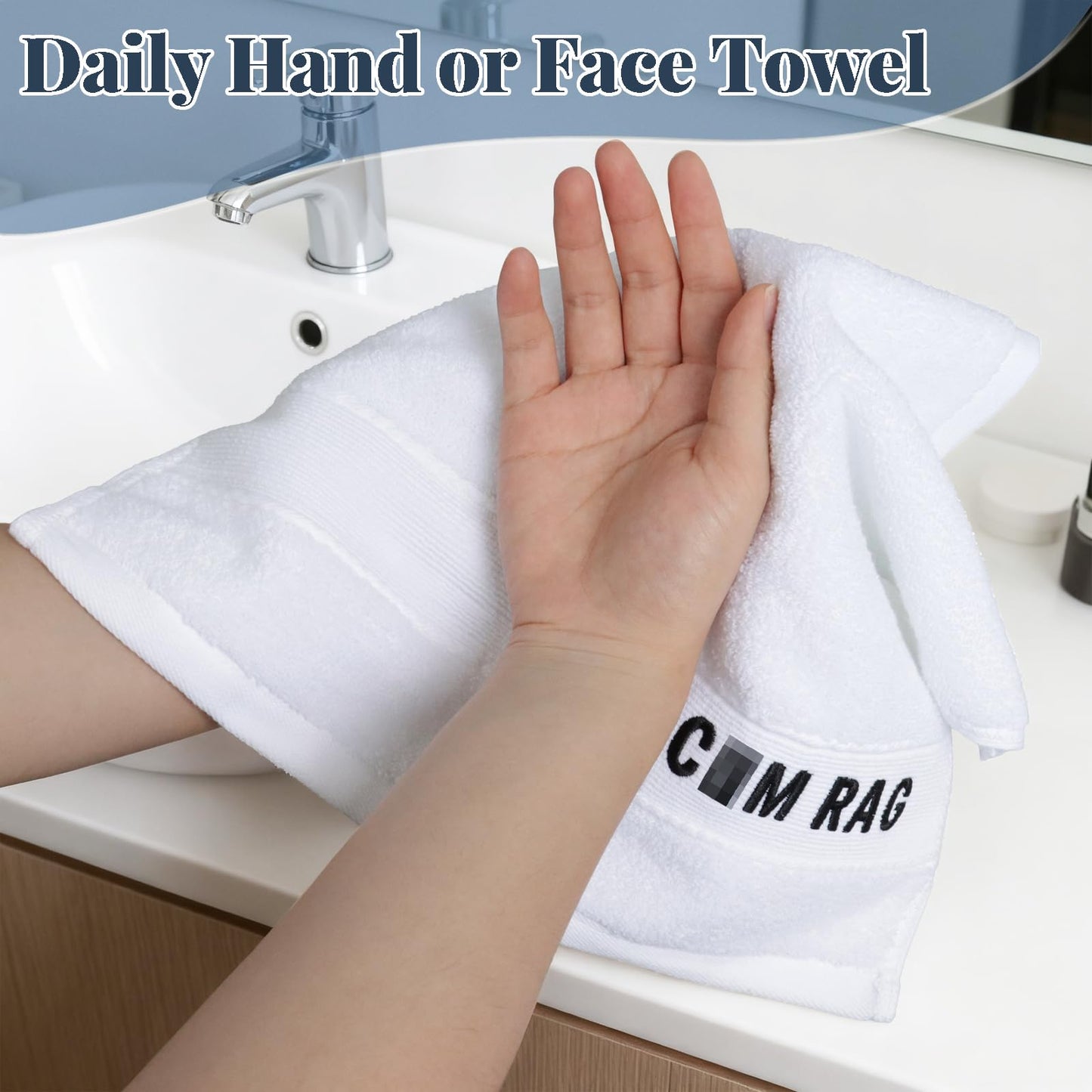KISSHAKE Funny Gifts for Him, Anniversary for Men Boyfriend Husband, Mens Birthday Gift Ideas, Unique Christmas Stuff Gag Gift Baskets for Men Friends, 100% Cotton Hand & Face Towels