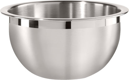Oggi 3-Quart Two-Tone Stainless Steel Mixing Bowl for Mixing, Making Dough, Dressing Salads, Washing Vegetables