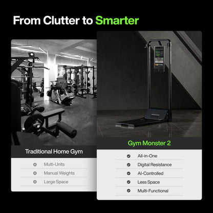 Speediance Smart Home Gym, Multi-Functional Gym Machine for Full Body Strength Training, All-in-one Gym Equipment, Digital Weight System, Workout Station, Squat Rack, Gym Monster 2