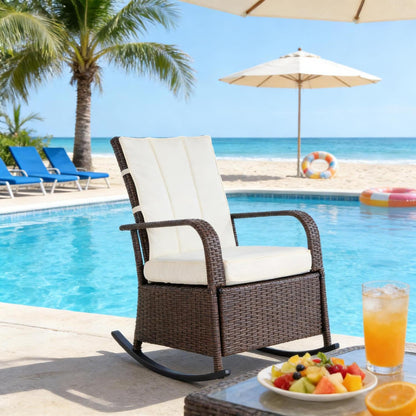Outdoor Rocking Recliner
