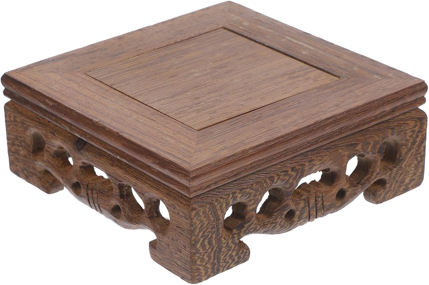 Zerodeko Wood Plant Riser Stand, Flower Pedestal Holder for Farmhouse Display