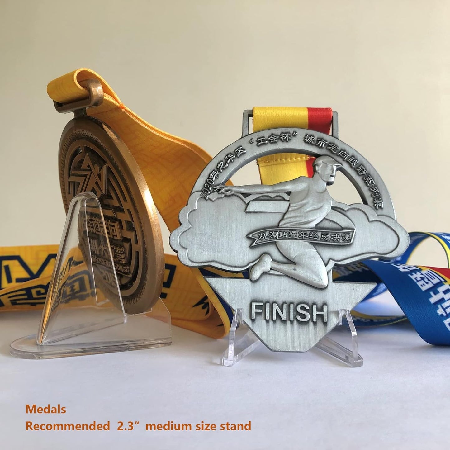 Challenge Coin Display Stand, 25 PCS 1.4" Acrylic Stands for Coins, Trading Cards, Medals, Home Decoration