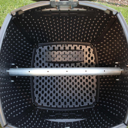 Lifetime 60072 Dual Compost Tumbler, Black