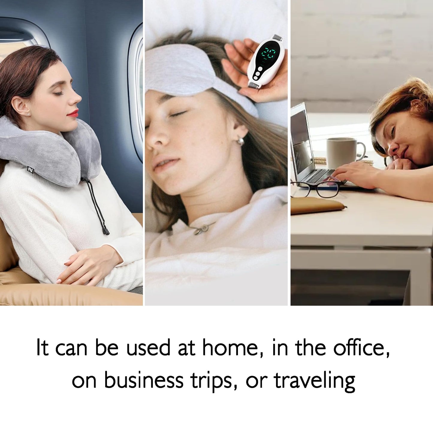 MACTANO New Handheld Sleep Aid Device Three Modes, Insomnia Relief Anxiety Help Sleep